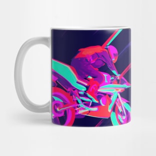 Super Sports Bike rider Mug